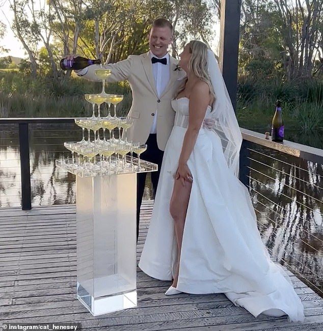 After being portrayed as a 'villain' on The Bachelor, Alisha redeemed herself with brilliant appearances on the spin-off show Bachelor in Paradise in 2019 and 2020, and married her co-star Glenn Smith in April last year.
