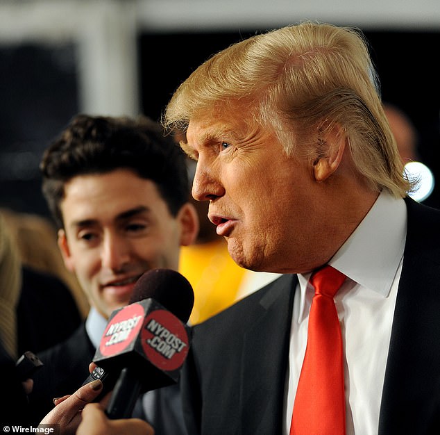 Litinsky has long been close to Trump, seen here at his 2011 Comedy Central roast.