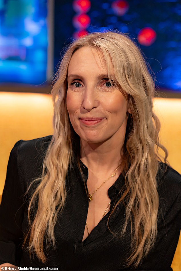 Sam Taylor-Johnson (pictured) on The Jonathan Ross Show on March 27, 2024