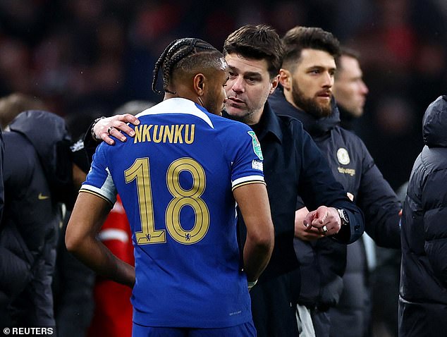 Pochettino could not confirm whether Christopher Nkunku will appear again this season