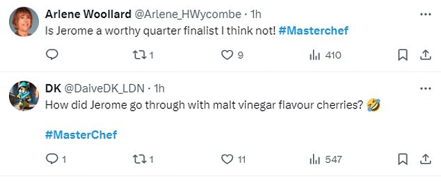 1712186500 183 BBC Masterchef viewers shocked as contestant who made disaster dessert