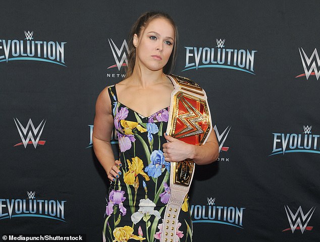 Rousey competed in the first women's match to headline WrestleMania after joining in 2018.