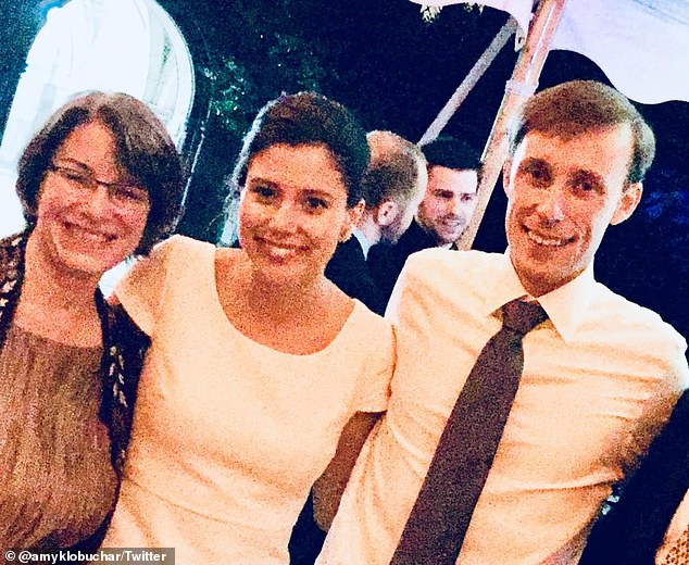 National security advisor Jake Sullivan and Maggie Goodlander married in 2015; Their wedding was attended by many prominent Democrats, including Senator Amy Klobuchar.