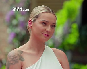 It was a far cry from the actual vows Jack and Tori shared during Monday night's episode of the Channel Nine experiment.