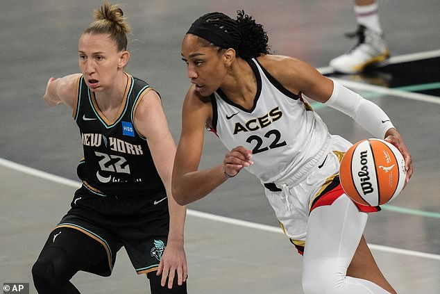 Hill said A'ja Wilson is less covered than Clark despite being the best WNBA player out there.