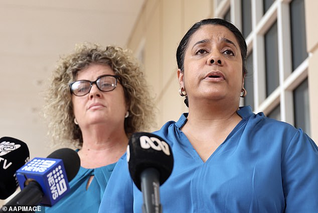 NT Minister for Families Ngaree Ah Kit (pictured right) provides an update on the unrest at the Don Dale youth detention center in Darwin.