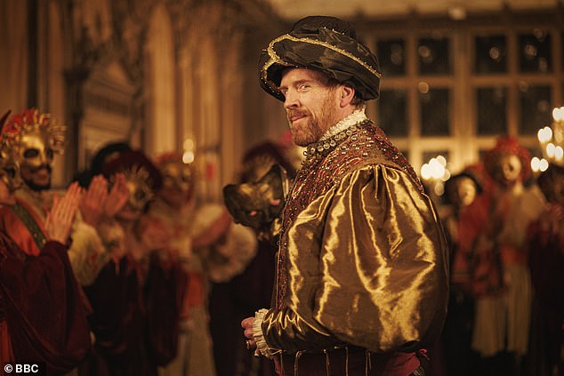 Damian Lewis reprises his role as Henry VIII in the upcoming BBC drama Wolf Hall: The Mirror and the Light.