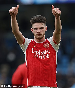 Declan Rice has also been crucial in Arsenal's title fight, but Foden deserves to be rewarded