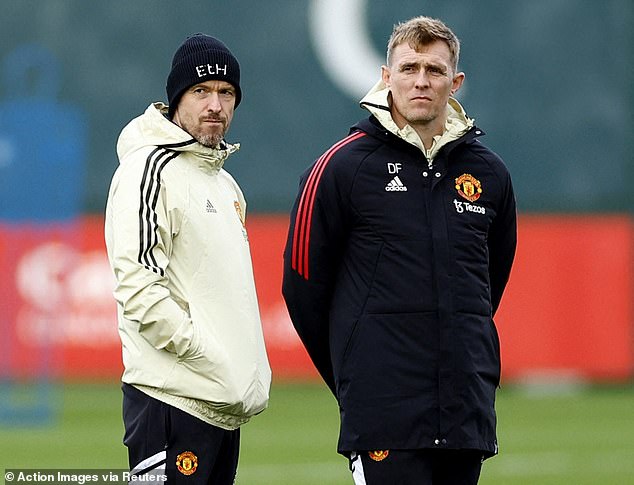 Fletcher is now United's manager and works closely with manager Erik ten Hag.