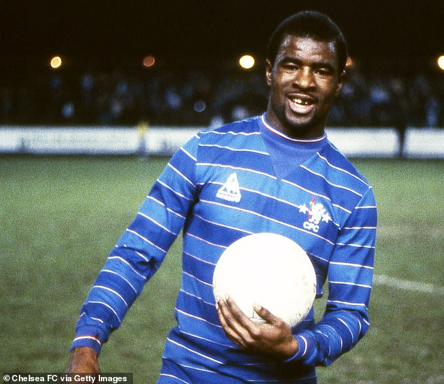 The winger played 103 times for Chelsea between 1981 and 1986, helping them win promotion to the First Division in 1984.