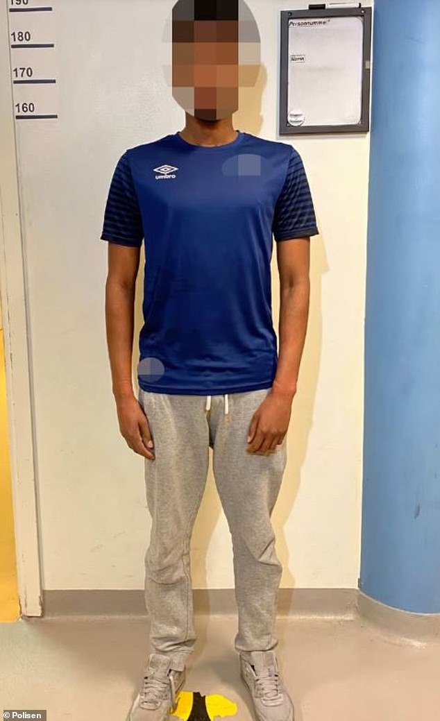 A photograph released by local police is believed to show Mohamedamin Abdirisek Ibrahim. The man in the picture appears to be 6'3 feet tall.