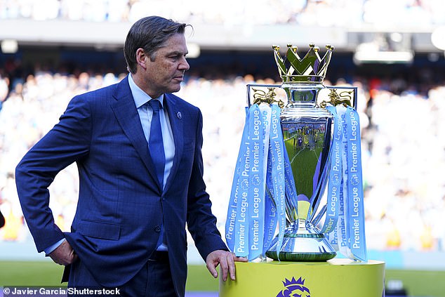 Clubs fear they will not be able to attract top players in the future due to PSR rules (pictured Premier League CEO Richard Masters during the Manchester City 2022-23 trophy ceremony)