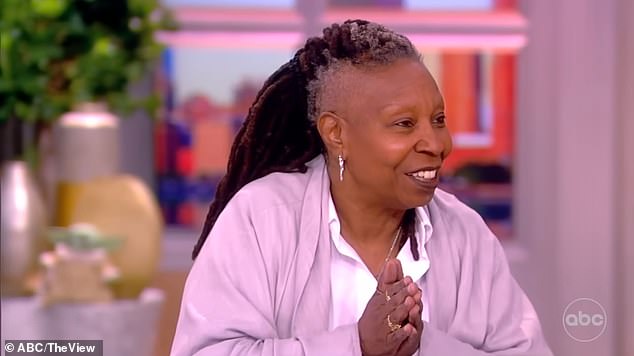 Hughes, speaking with co-host Whoopi Goldberg, explained that the plot of his book was more of an idea to fight for.