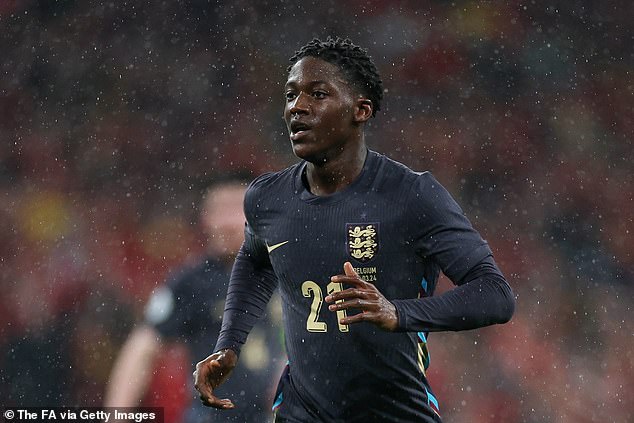 Kobbie Mainoo earned an England call-up with his form for United and impressed everyone