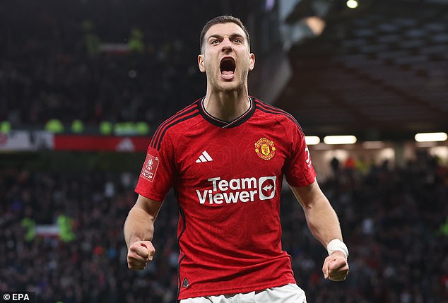 Diogo Dalot has been present through all of United's ups and downs this season with consistent performances.