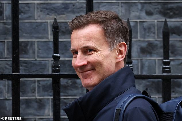 Big idea: Chancellor Jeremy Hunt unveiled plans for the UK Isa in his latest spring budget