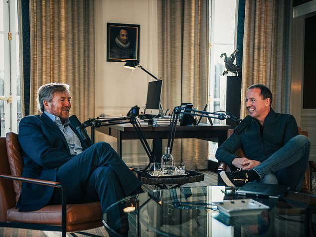King Willem-Alexander spoke to Edwin Evers yesterday about his reign so far on the Through the Eyes of the King podcast.