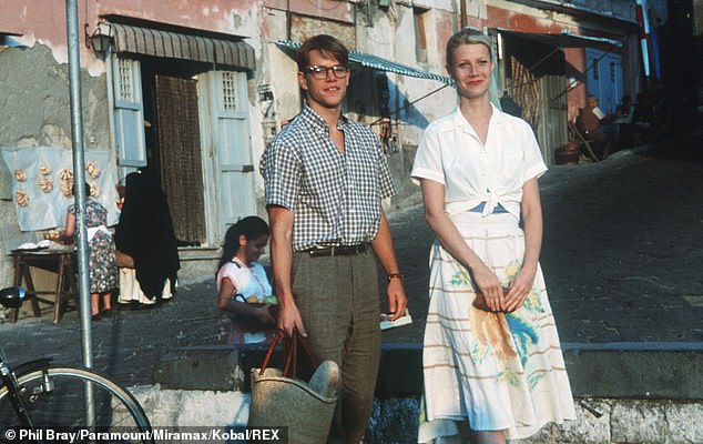 Gwyneth starred alongside Matt Damon and Jude Law in the 1999 Hollywood film The Talented Mr. Ripley.