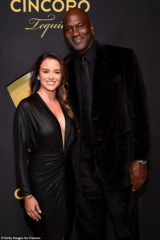 Yvette Prieto and Michael Jordan appear in the photo in 2019, six years after the couple first married.
