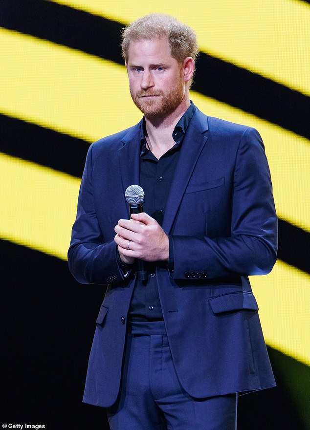 In the explosive 2023 release Spare, the Duke of Sussex told how his unnamed first lover treated him like a 'young stud'.