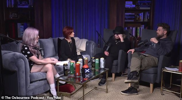 Sharon gave her daughter Kelly, 39, son Jack, 38, and husband Ozzy, 75, the inside scoop on what really happened in the CBB house on a recent episode of The Osbournes Podcast.