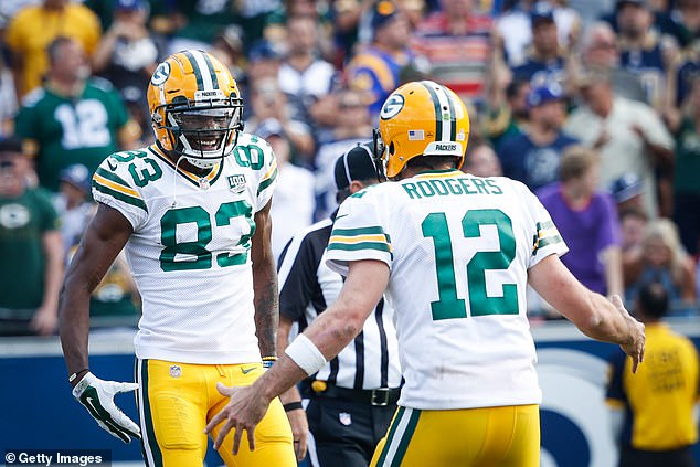 Valdés-Scantling was selected for Green Bay and was a key connection for Aaron Rodgers
