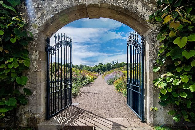 Here you can stay in a 200-year-old two-bed stone house in a Victorian walled garden.