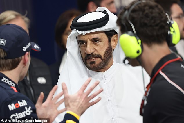 FIA President Mohammed Ben Sulayem has the support of Bernie Ecclestone's wife Fabiana