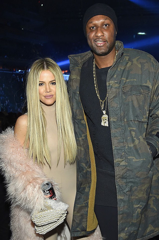 Kardashian and Lamar Odom attend Kanye West's Yeezy Season 3 in 2016 in New York City