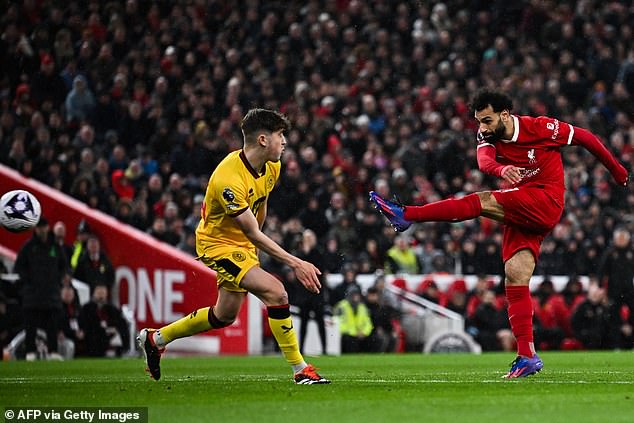 Salah could not score against the bottom of the Premier League