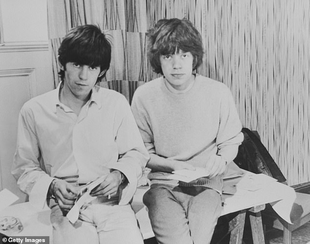 Jagger and Richards, pictured in 1963, are the writing duo The Glimmer Twins. Along with the rest of the gang they have become extremely rich.
