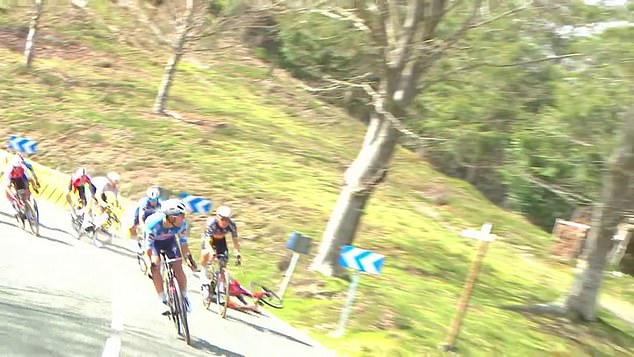 Vingegaard was one of the riders who fell after a crash in Itzulia, Basque Country
