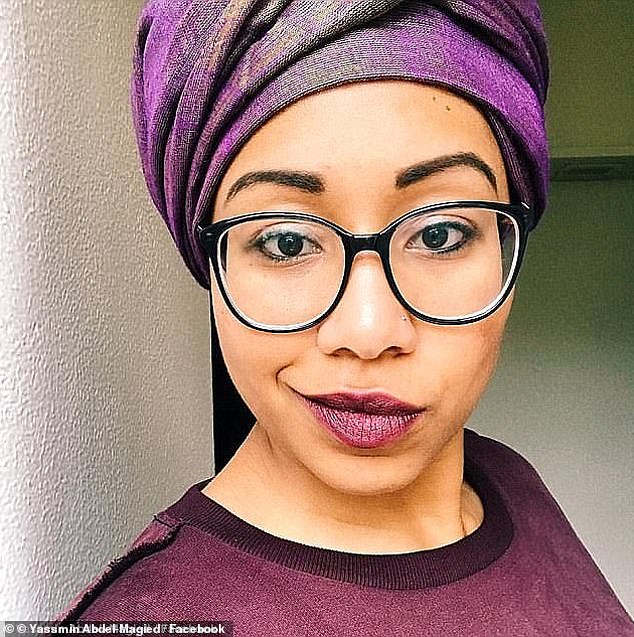 Yassmin Abdel-Magied has once again referenced a divisive tweet she made on Anzac Day five years ago that saw her flee Australia.
