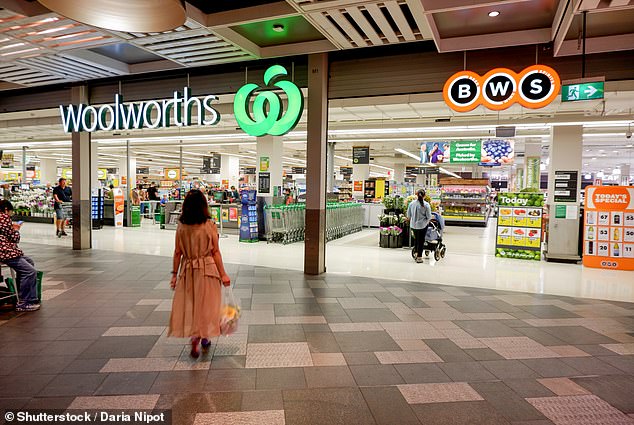 Woolworths has been criticized for not stocking special tins of Anzac biscuits this year (file image)