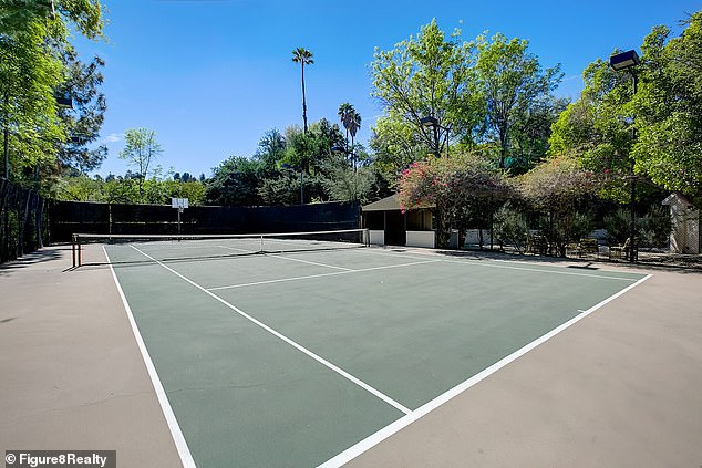 It also includes a hard court, which is appropriate considering Venus and Serena's achievements.