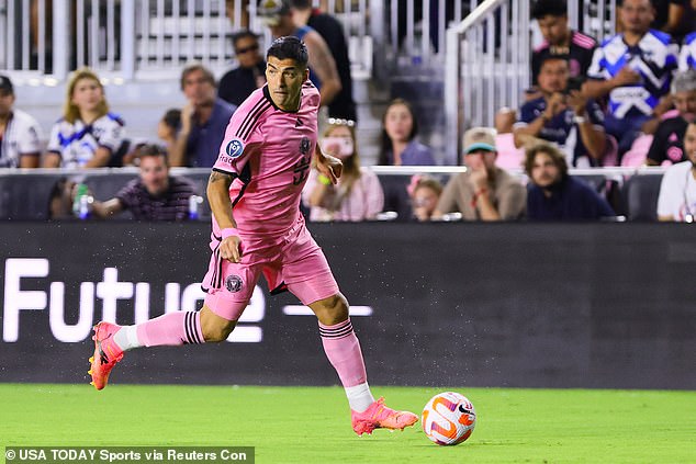 Suarez failed to score or provide an assist against Monterrey in the Concacaf Champions Cup quarterfinals on Wednesday night as the Herons lost 2-1 at home.