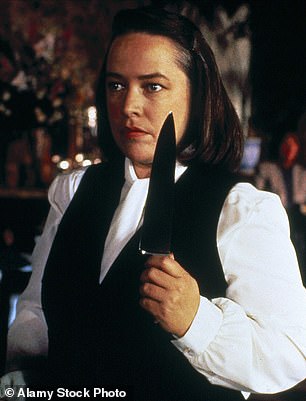 Martha in Baby Reindeer will document the lengths to which a crazed fan will go to get closer to their muse, with similar echoes of Kathy Bates in Misery (pictured).