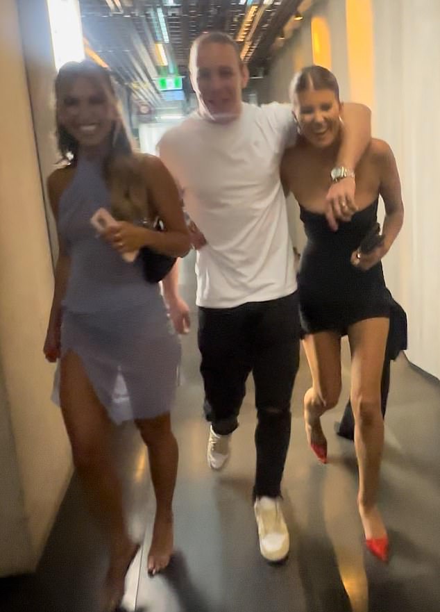 Speaking to Daily Mail Australia on Tuesday, Eden didn't hold back and criticized his actions as a blatant disregard for her feelings (Jayden and Lauren are pictured with Sara Mesa).