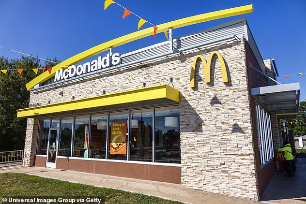 Pictured is a McDonald's restaurant in 2014. Back then, a quarter pounder with cheese flour and an Oreo McFlurry cost less than $8.