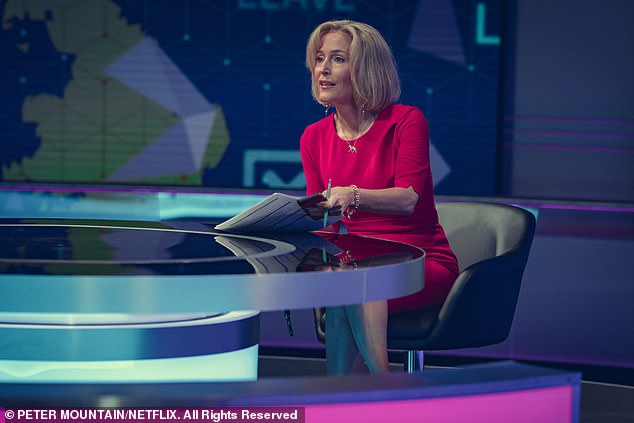 Emily Maitlis is played by Gillian Anderson as stick-thin, fragile and imperious, which seems about right.