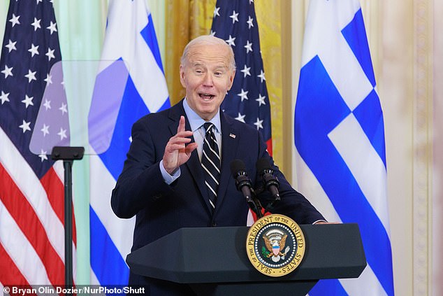 The 81-year-old reiterated his claims during a speech at the White House on the occasion of Greek Independence Day.