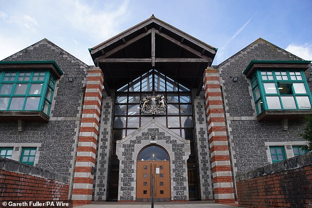 Canterbury Crown Court, Kent, where the court heard Black admit to administering poison to his ex.