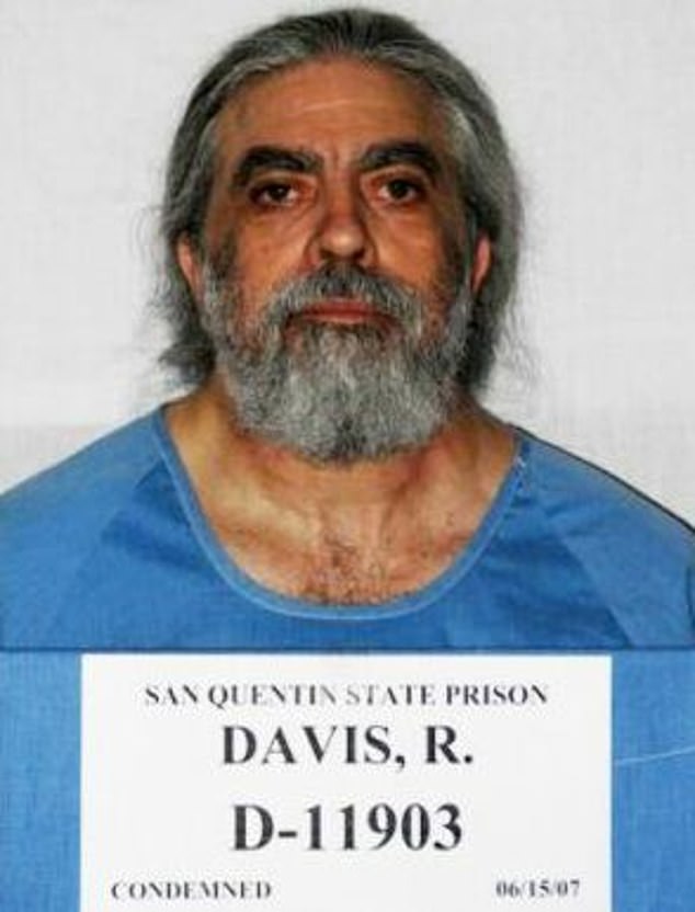 Career criminal Davis, 69, was sentenced to death for the shocking murder.