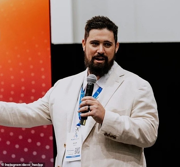 David Haslop said the journey from owning a gym in Canberra to now being a director of the Australian Crypto Convention and Blockchain Australia meant having an investment conviction.