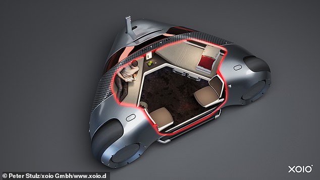 1712328952 43 The hotel room on WHEELS Self driving car concept features a