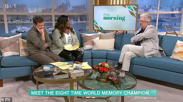 Speaking to presenters Alison Hammond and Dermot O'Leary, he advised people to protect themselves from dementia by playing digital games and instruments and committing to regular exercise.