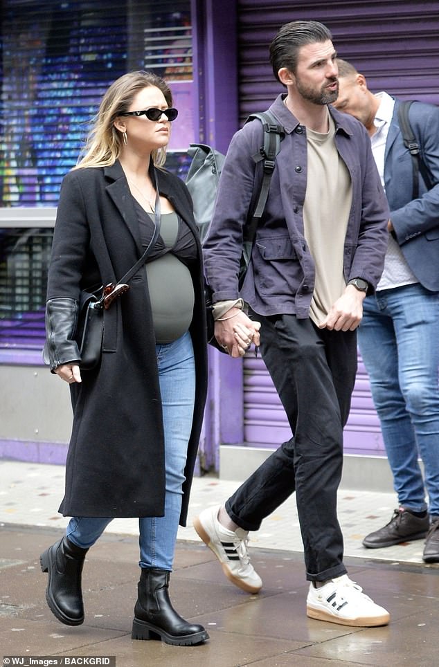 She did not confirm Alistair's identity in the post, however her publicist later confirmed the relationship and they are reportedly settling in at home together as they prepare for the baby's arrival.