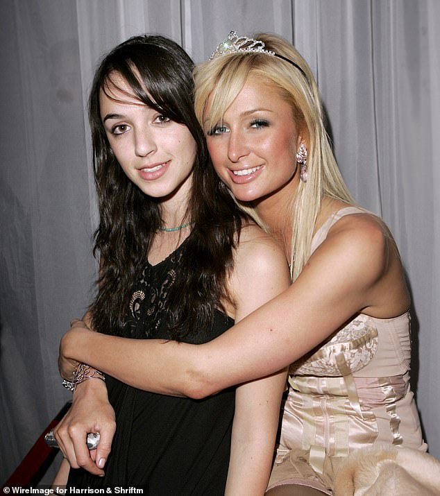 Insiders talked about Farrah's jaw-dropping transformation that recently surfaced on TikTok (pictured with Paris Hilton in 2004).