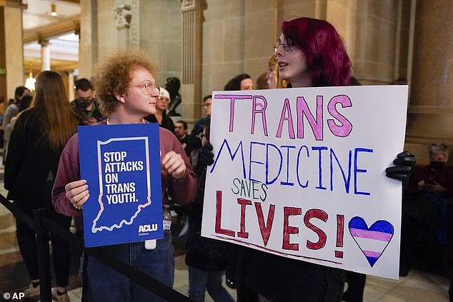 Trans activists say puberty blockers and other gender-affirming care save lives among suicide-prone group