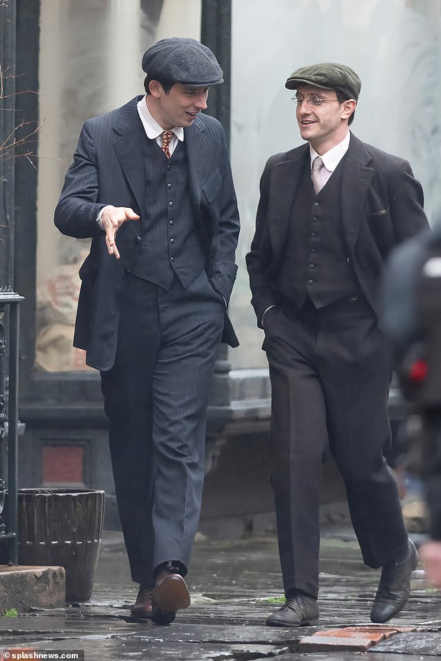 The 33-year-old actor from Southampton is also currently filming for another romantic role alongside Paul Mescal, in a First World War romance called The History of Sound.  The two were pictured filming for the project last month